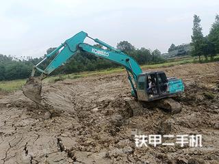 湖南-益阳市二手神钢SK210LC-8挖掘机实拍照片