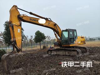 江苏-盐城市二手住友SH210-5挖掘机实拍照片