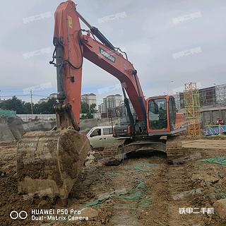 秦皇岛斗山DX300LC-9C挖掘机实拍图片