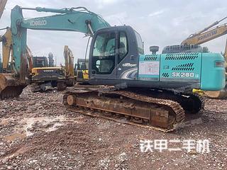 四川-凉山彝族自治州二手神钢SK260LC-8挖掘机实拍照片