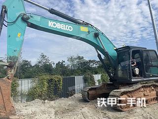 四川-成都市二手神钢SK380XD-10挖掘机实拍照片