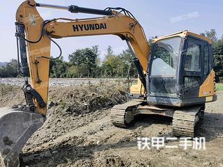 四川-成都市二手现代R75BVS挖掘机实拍照片