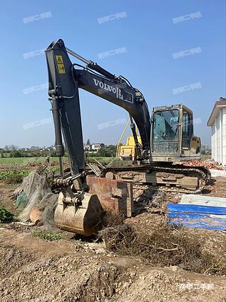 湖南-岳阳市二手沃尔沃EC120D挖掘机实拍照片