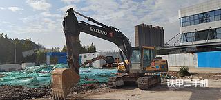 莱芜沃尔沃EC210D挖掘机实拍图片