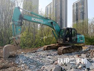 湖南-益阳市二手神钢SK210LC-10挖掘机实拍照片