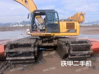 宁波柳工CLG920E挖掘机实拍图片