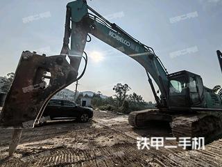 济南神钢SK380XD-10挖掘机实拍图片
