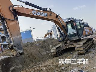 山东-烟台市二手凯斯CX300C挖掘机实拍照片