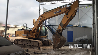 广西-南宁市二手加藤HD820R挖掘机实拍照片