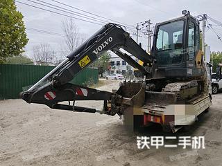 河南-驻马店市二手沃尔沃EC55DAG挖掘机实拍照片