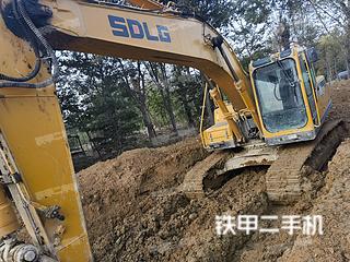 山东-烟台市二手山东临工E6210F挖掘机实拍照片