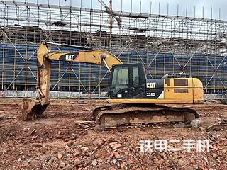 浙江-金华市二手卡特彼勒326DL挖掘机实拍照片