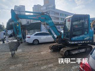 贵州-安顺市二手山河智能SWE60E挖掘机实拍照片