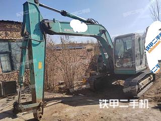 山西-大同市二手神钢SK135SR挖掘机实拍照片
