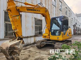 芜湖龙工LG6075挖掘机实拍图片