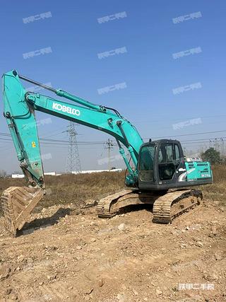 河南-驻马店市二手神钢SK210LC-8挖掘机实拍照片