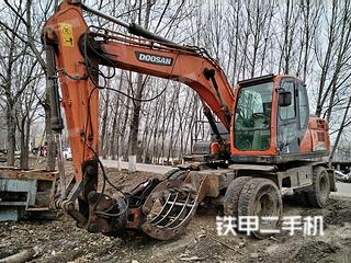 斗山DX150W- 9C挖掘机实拍图片