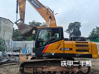 四川-成都市二手三一重工SY215H挖掘机实拍照片