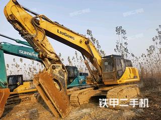 河南-郑州市二手柳工CLG952E挖掘机实拍照片