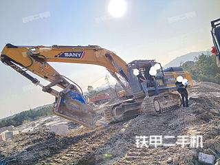 郑州三一重工SY550H挖掘机实拍图片
