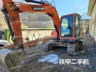 甘肃-兰州市二手斗山DX88-9C挖掘机实拍照片