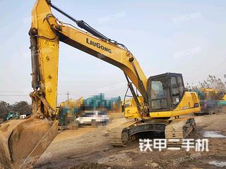 河南-郑州市二手柳工CLG921E挖掘机实拍照片