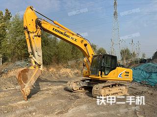 郑州龙工LG6245E挖掘机实拍图片