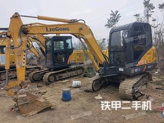 河南-郑州市二手柳工CLG906D挖掘机实拍照片