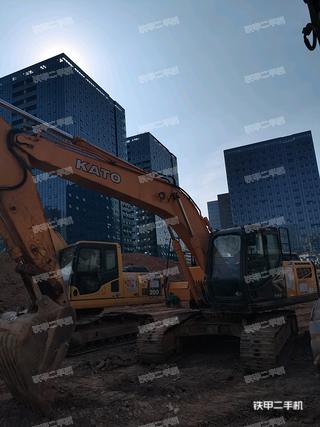 广东-深圳市二手加藤HD820-7挖掘机实拍照片