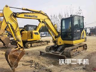 河南-郑州市二手小松PC56-7挖掘机实拍照片