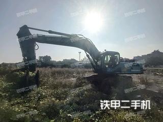 湖南-益阳市二手山河智能SWE330LC挖掘机实拍照片