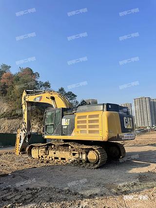 浙江-金华市二手卡特彼勒349FL挖掘机实拍照片