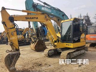 河南-郑州市二手山推SE60-9W挖掘机实拍照片