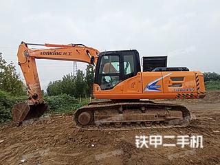 郑州龙工LG6225N挖掘机实拍图片