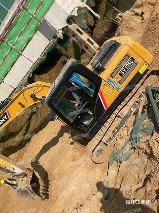 河南-郑州市二手三一重工SY135C挖掘机实拍照片