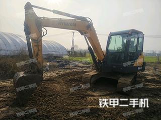 江苏-淮安市二手现代R 60VS挖掘机实拍照片
