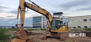广东-珠海市二手小松PC220LC-7挖掘机实拍照片