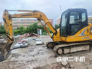 安徽-宿州市二手龙工LG6065挖掘机实拍照片