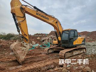 四川-绵阳市二手现代R225LVS挖掘机实拍照片