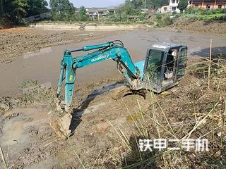 湖南-益阳市二手山河智能SWE70E挖掘机实拍照片