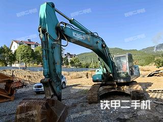四川-广元市二手神钢SK260LC-8挖掘机实拍照片