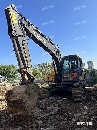 广西-崇左市二手沃尔沃EC120D挖掘机实拍照片