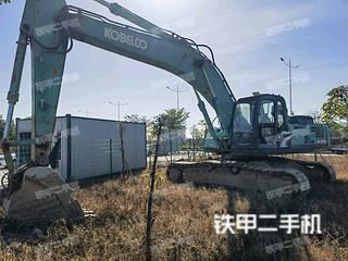 宁波神钢SK350LC-8挖掘机实拍图片