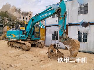 湖南-湘潭市二手山河智能SWE135E-3H挖掘机实拍照片