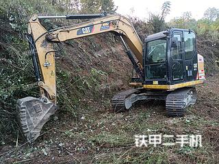 贵州-毕节市二手卡特彼勒307E2小型液压挖掘机实拍照片