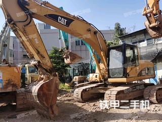 广东-深圳市二手卡特彼勒320C挖掘机实拍照片