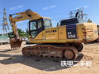 广州小松PC350-7挖掘机实拍图片
