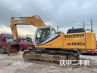 广东-广州市二手加藤HD1430III挖掘机实拍照片