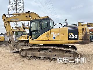 广东-广州市二手小松PC220-7挖掘机实拍照片