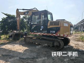 广州卡特彼勒312D挖掘机实拍图片